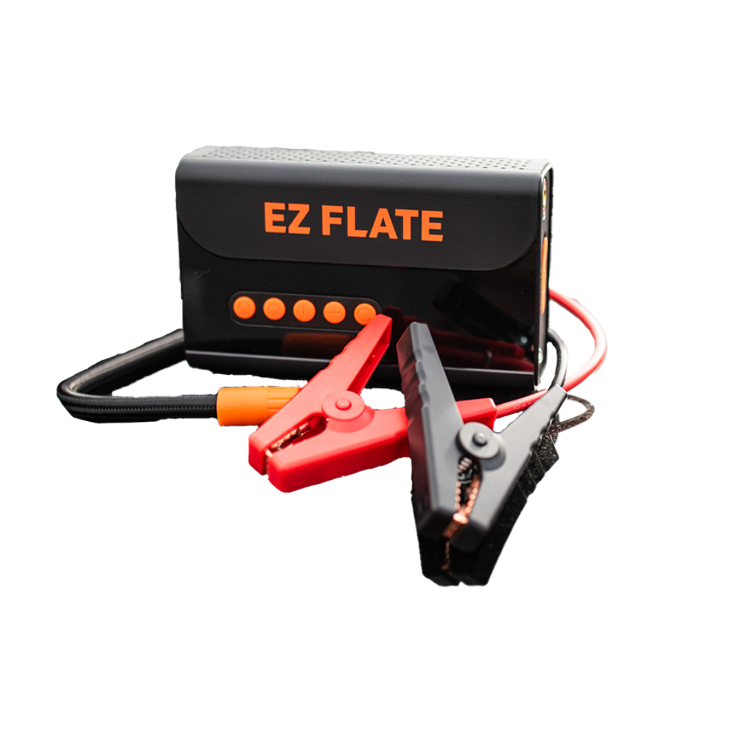 Best Auto Air Pump with Jump Starter – Air Boost – EZ FLATE