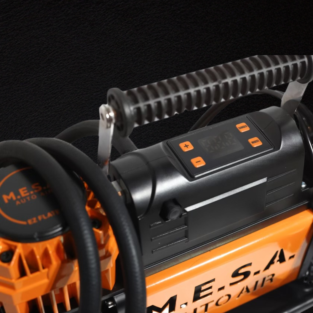 MESA Auto Air - Auto Compressor - digital  pressure gauge