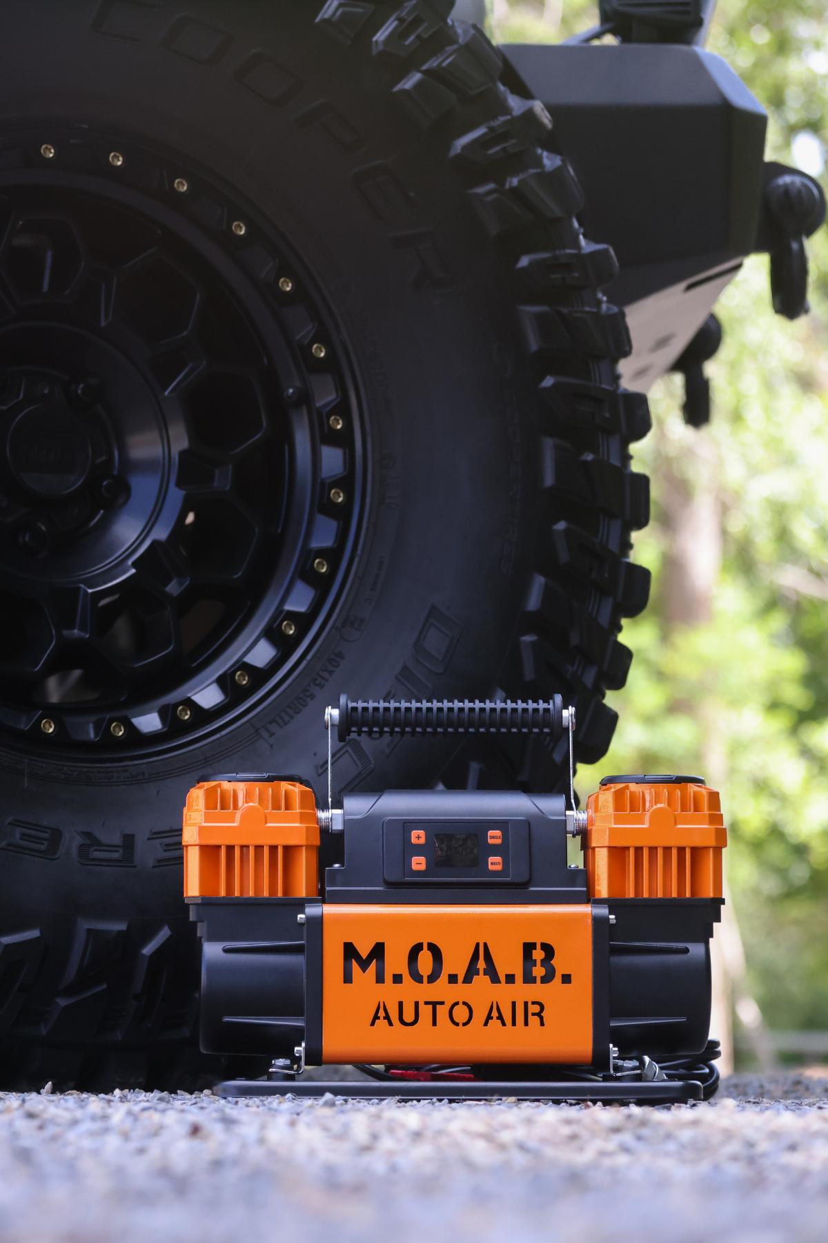 M.O.A.B. Auto Air - 10.6 CFM Portable Dual Air Compressor – EZ FLATE
