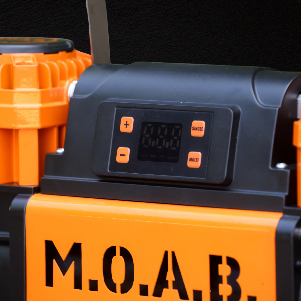 M.O.A.B. Auto Air - 10.6 CFM Portable Dual Air Compressor