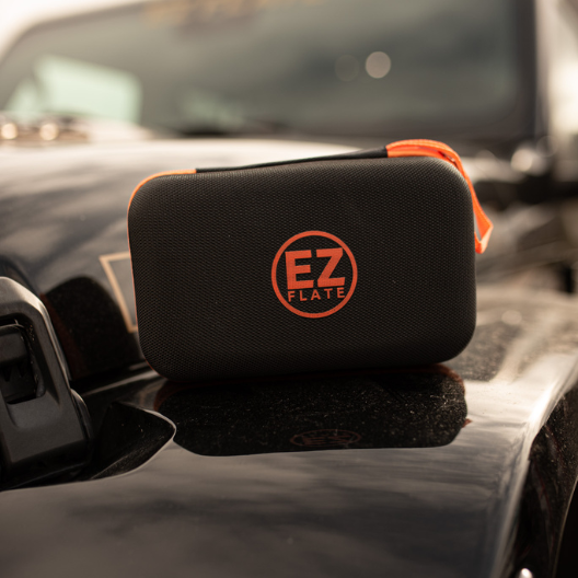 Best Auto Air Pump with Jump Starter – Air Boost – EZ FLATE