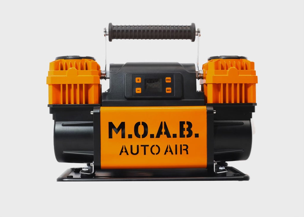 M.O.A.B. - 10.6 CFM Portable Dual Air Compressor – EZ FLATE