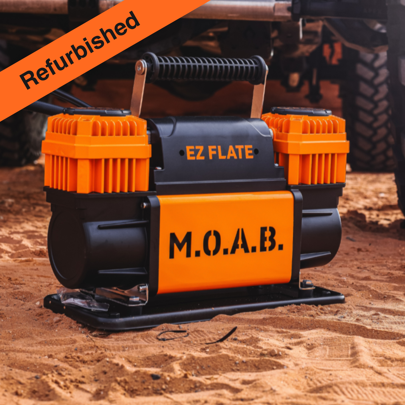 M.O.A.B. - 10.6 CFM Portable Dual Air Compressor - Open Box Shop