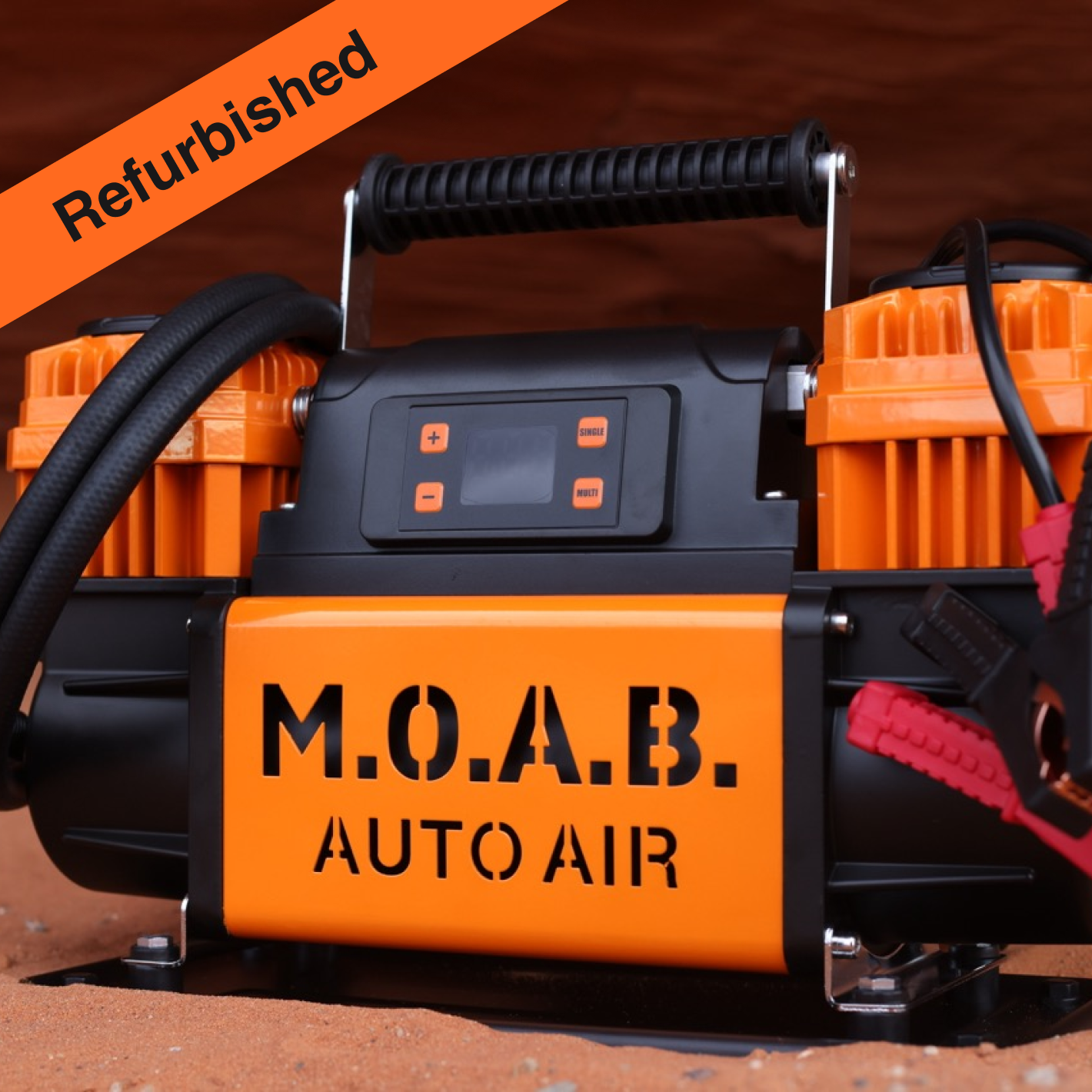 M.O.A.B. Auto Air - 10.6 CFM Portable Dual Air Compressor - Open Box Shop