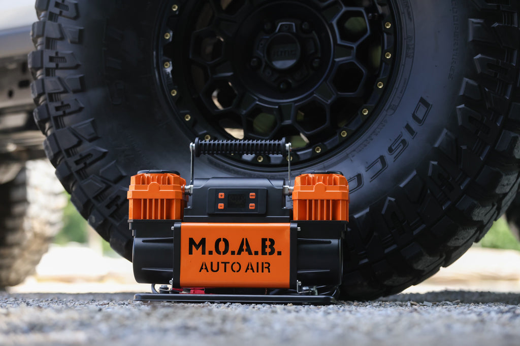 M.O.A.B. Auto Air - 10.6 CFM Portable Dual Air Compressor – EZ FLATE